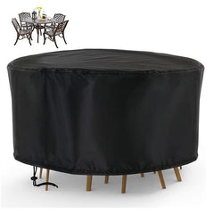 Waterproof Round Patio Furniture Set Cover for Table & 4 Chairs