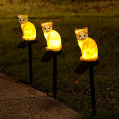 Solar Animal Garden Light Owl Waterproof Outdoor Decoration