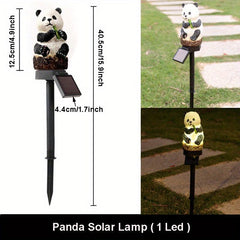 Solar Animal Garden Light Owl Waterproof Outdoor Decoration