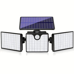 2pc 266LEDs Solar Outdoor Lights Ultra Bright Motion Sensor Lights