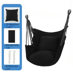 Canvas Garden Hanging Hammock Chair Swing Outdoor Camping Dorm