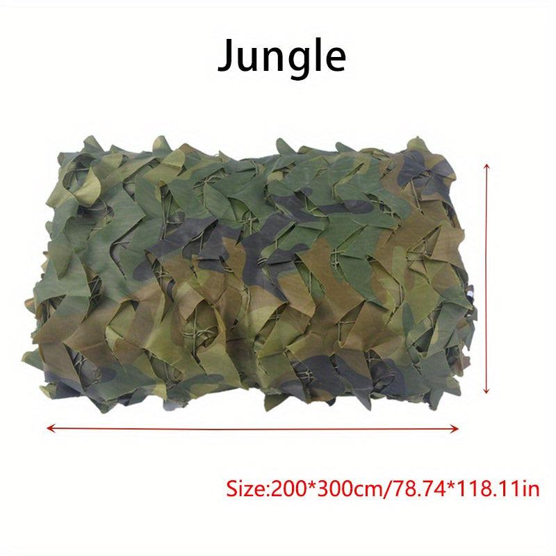 1pc Camo Netting Camouflage Net Bulk Roll Sunshade Mesh Netting