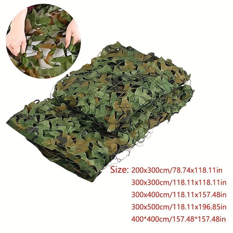 1pc Camo Netting Camouflage Net Bulk Roll Sunshade Mesh Netting