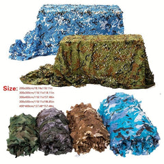 1pc Camo Netting Camouflage Net Bulk Roll Sunshade Mesh Netting