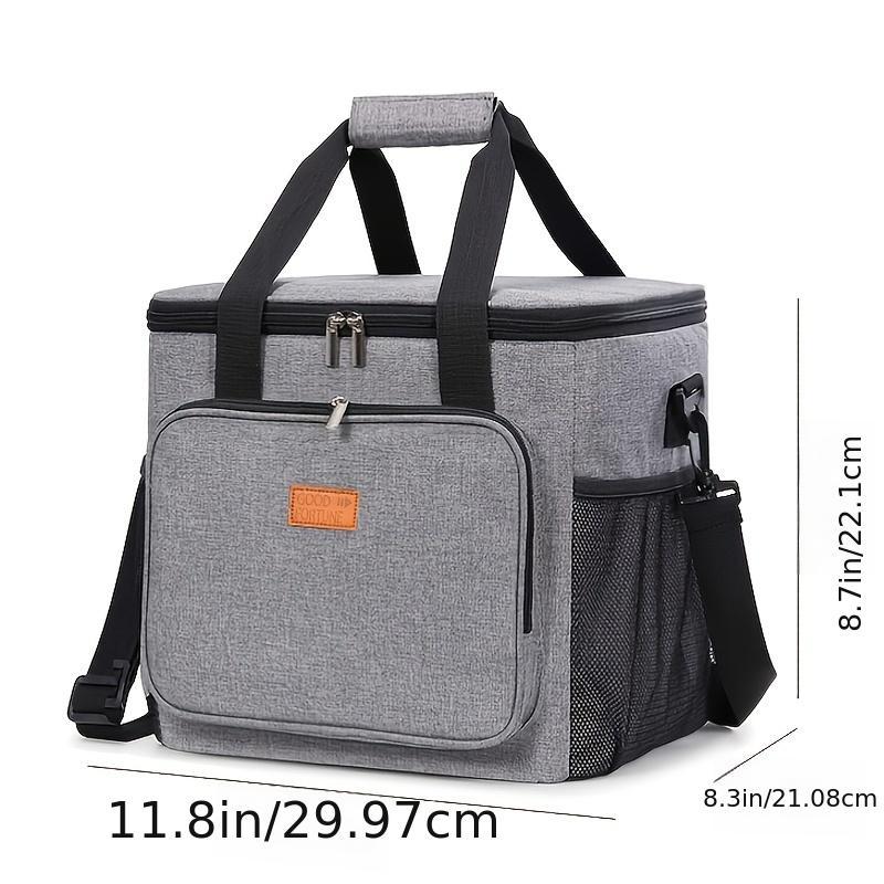 Large Capacity Insulated Lunch Bag for Work & Picnic