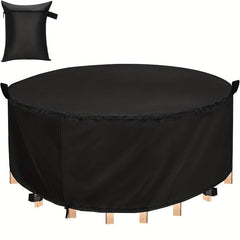 Round Patio Furniture Covers Waterproof Outdoor Table Chair Set Covers