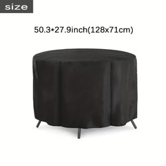 Circular Courtyard Furniture Cover - Fits Most Circular Furniture