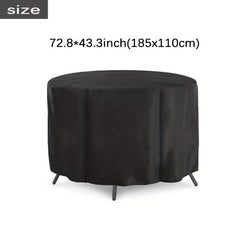 Circular Courtyard Furniture Cover - Fits Most Circular Furniture