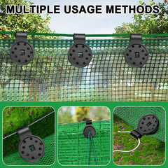 30pcs Plastic Sunshade Clips for Instant Grommet Film Shading Net Installation