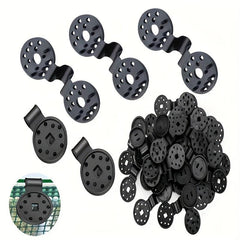 30pcs Plastic Sunshade Clips for Instant Grommet Film Shading Net Installation