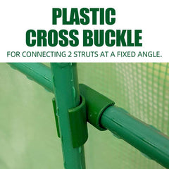 50pcs Cross Buckle Gardening Pillar Vine Climbing Frame