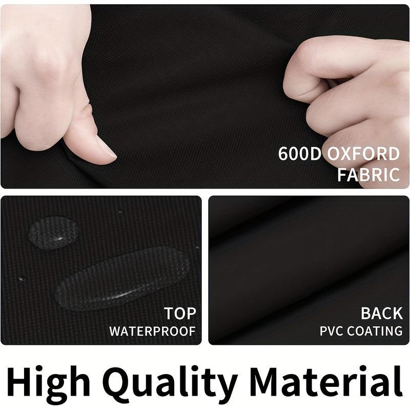 Waterproof Round Patio Table Cover Heavy Duty 600D Oxford Fabric