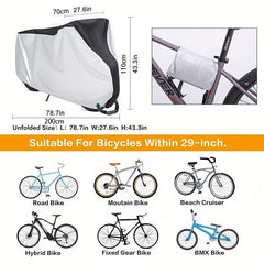 Waterproof Bike Cover for Mountain Road & Heavy Duty Bikes