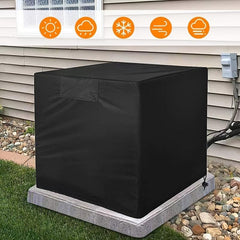420D Air Conditioner Cover Outdoor Unit Anti Dust Heavy Duty Vent Full Cover