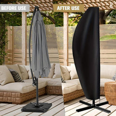 Waterproof Sunshade Umbrella Cover for Outdoor Patio Furniture