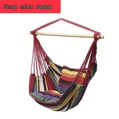Hammock Chair Cotton Canvas Rope Outdoor Patio Furniture
