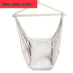 Hammock Chair Cotton Canvas Rope Outdoor Patio Furniture