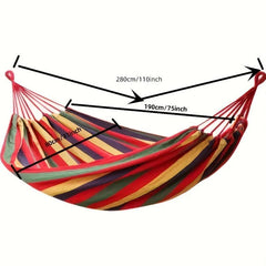 Portable Outdoor Swing Double Indoor Rocking Bed Camping Hammock
