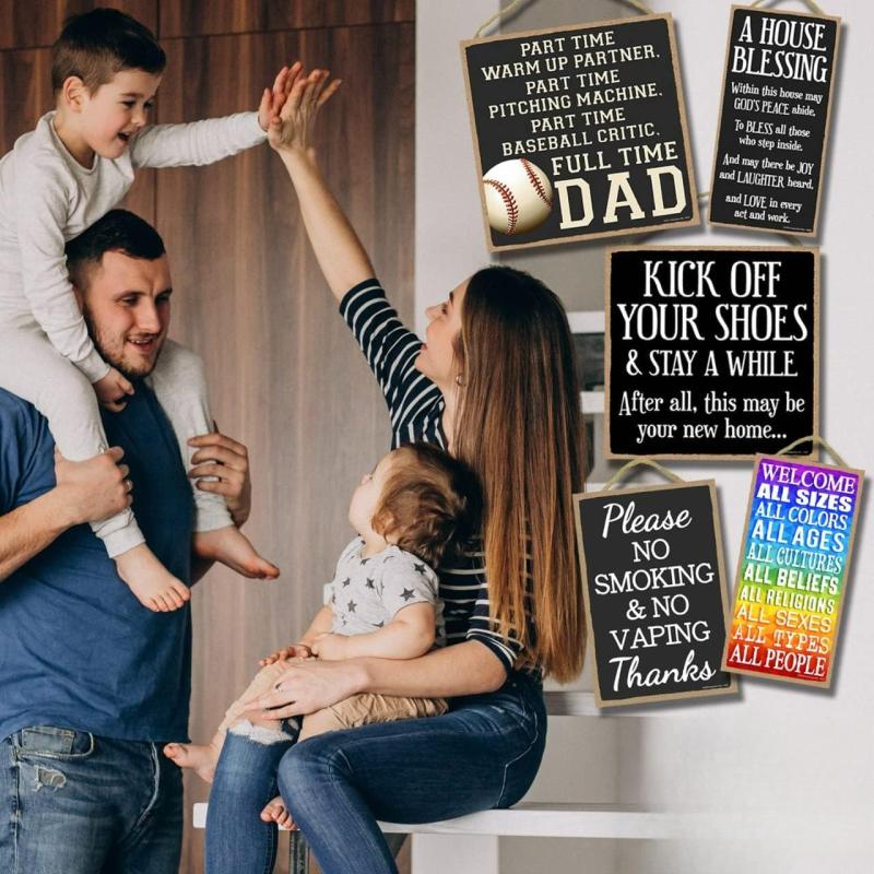 Retro Dumbfuckery Wooden Funny Sign