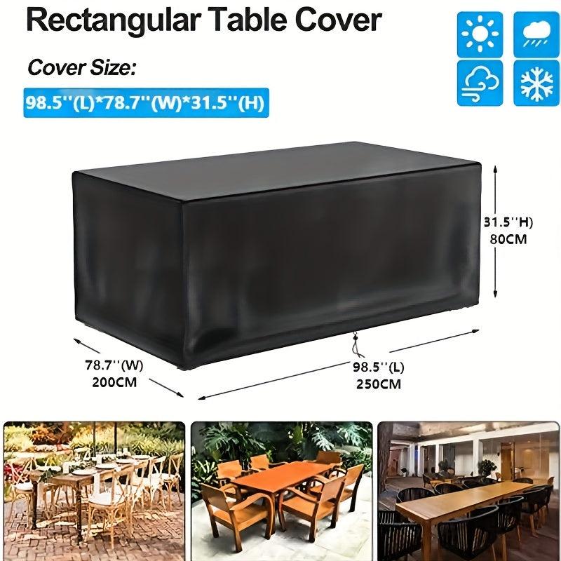 Durable 210D Oxford Patio Cover for Tables/Sofas