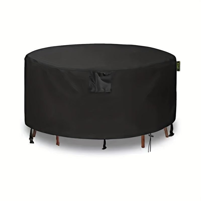 Circular Outdoor Furniture Cover Waterproof UV Resistant Dust Proof