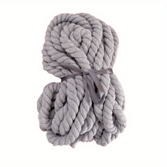 Natural Twisted Cotton Rope DIY Package Rope Strong Triple Strand Rope
