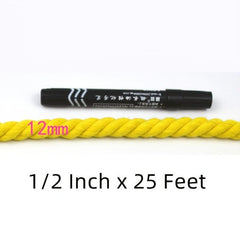 Natural Twisted Cotton Rope DIY Package Rope Strong Triple Strand Rope