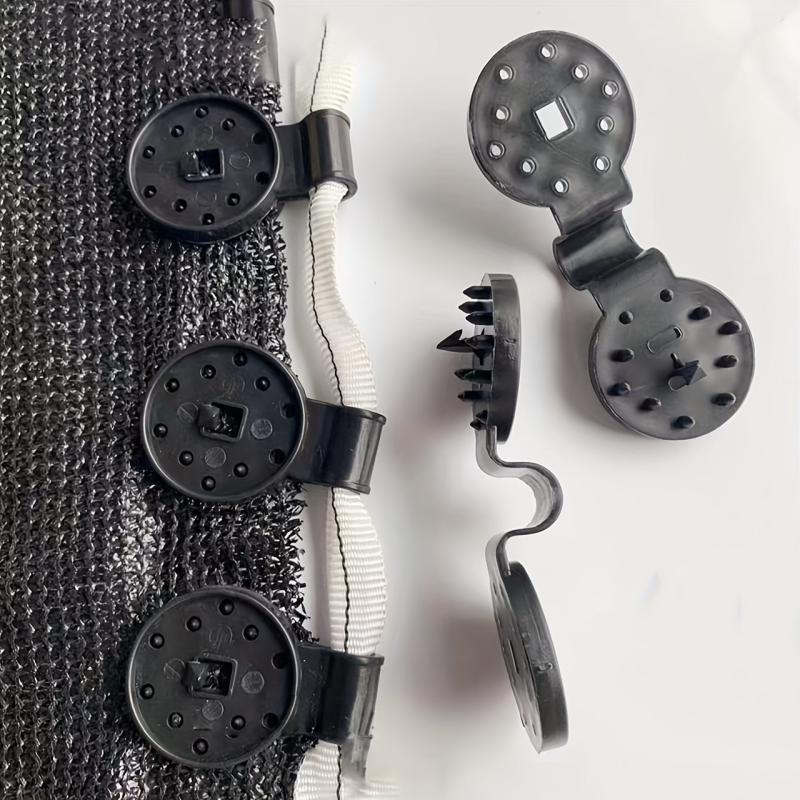 10pcs Plastic Sunshade Clips Fast Installation Home Agricultural Garden Netting