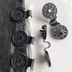 10pcs Plastic Sunshade Clips Fast Installation Home Agricultural Garden Netting
