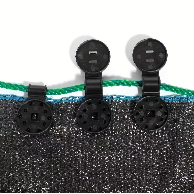 10pcs Plastic Sunshade Clips Fast Installation Home Agricultural Garden Netting
