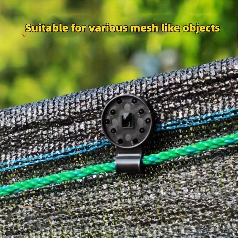 10pcs Plastic Sunshade Clips Fast Installation Home Agricultural Garden Netting