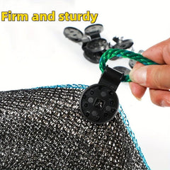 10pcs Plastic Sunshade Clips Fast Installation Home Agricultural Garden Netting