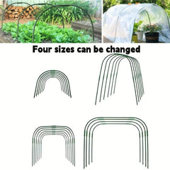3pcs Greenhouse Hoops Garden Pole Grow Tunnel Frame Greenhouse Pipe