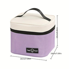 Dopamine Small Square Picnic Bag Bento Bag Lunch Bag