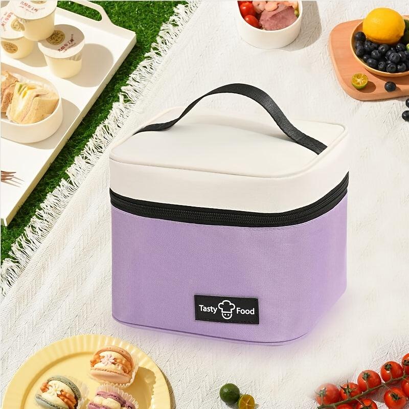 Dopamine Small Square Picnic Bag Bento Bag Lunch Bag