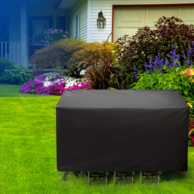 Waterproof Square Outdoor Furniture Cover Heavy Duty Table Cover