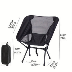 Portable Outdoor Folding Camping Chairs Picnic Ultralight Lawn Stools