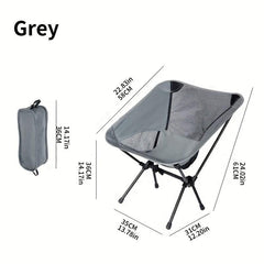 Portable Outdoor Folding Camping Chairs Picnic Ultralight Lawn Stools