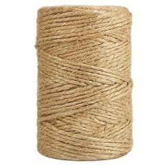 Natural Jute Twine String 2mm x 246ft DIY Crafts Gardening Gift Wrapping Packing