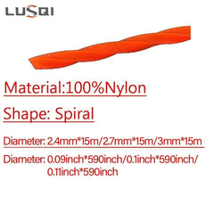 16.4 Yard Spiral Grass Trimmer Nylon Rope