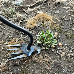 Manganese Steel Weeding Artifact Tool Dual Purpose Weeder