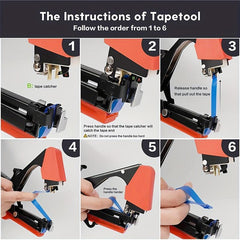 Gardening Plant Tying Machine Tape Tool for Tomatoes Peppers Cucumbers