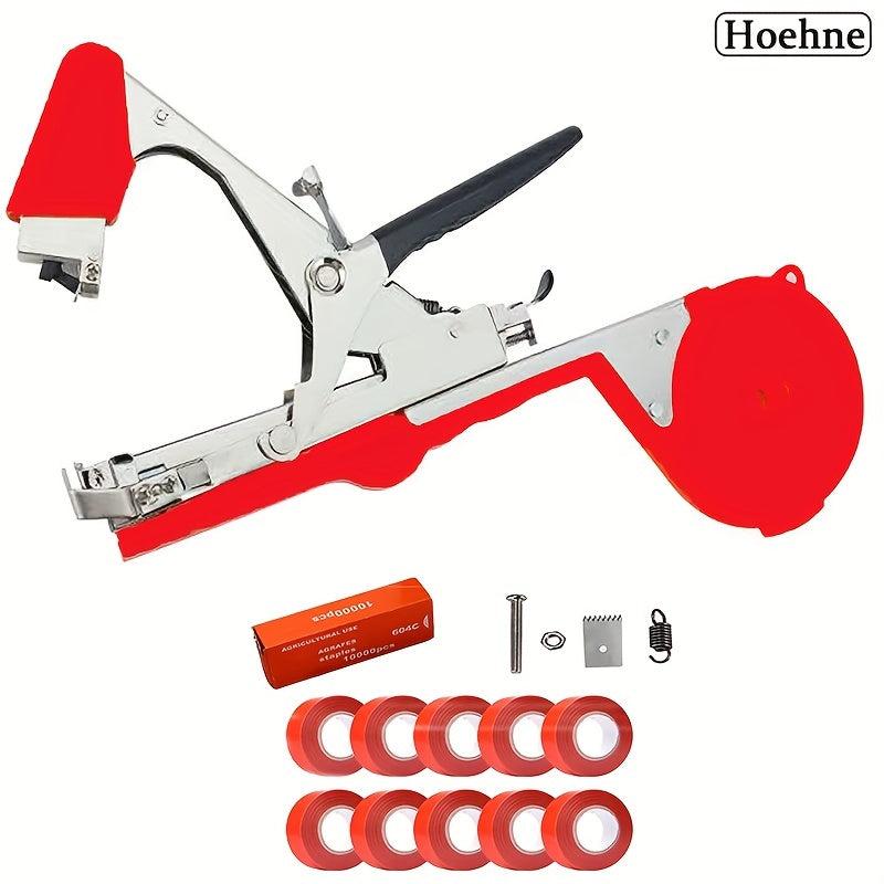 Gardening Plant Tying Machine Tape Tool for Tomatoes Peppers Cucumbers