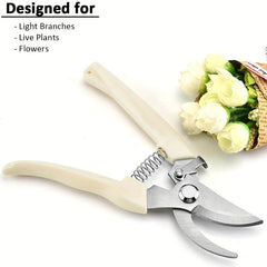 Garden Pruning Shears Set for Flowers Trimming Plants Bonsai & Fruits Picking