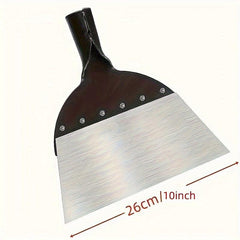 Steel Flat Shovel for Outdoor Garden Cleaning