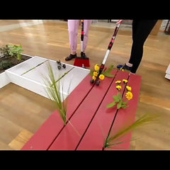 Garden Gap Weeding Hook Rolling Wheel Gardening Quick Tool
