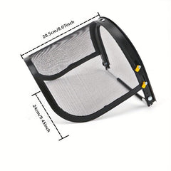 Forestry Helmet Mask Adjustable Mesh Sunshade Protection Chainsaw Hat