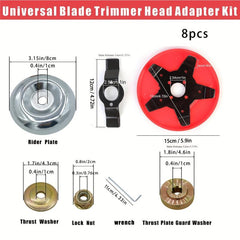 Universal Brush Cutter Blade Trimmer Head - Upgrade Your Garden!