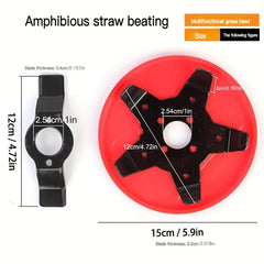 Universal Brush Cutter Blade Trimmer Head - Upgrade Your Garden!