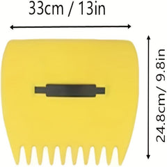 2pcs Garden Yard Leaf Scoops Plastic Grass Hand Leaf Rakes Leaf Collector